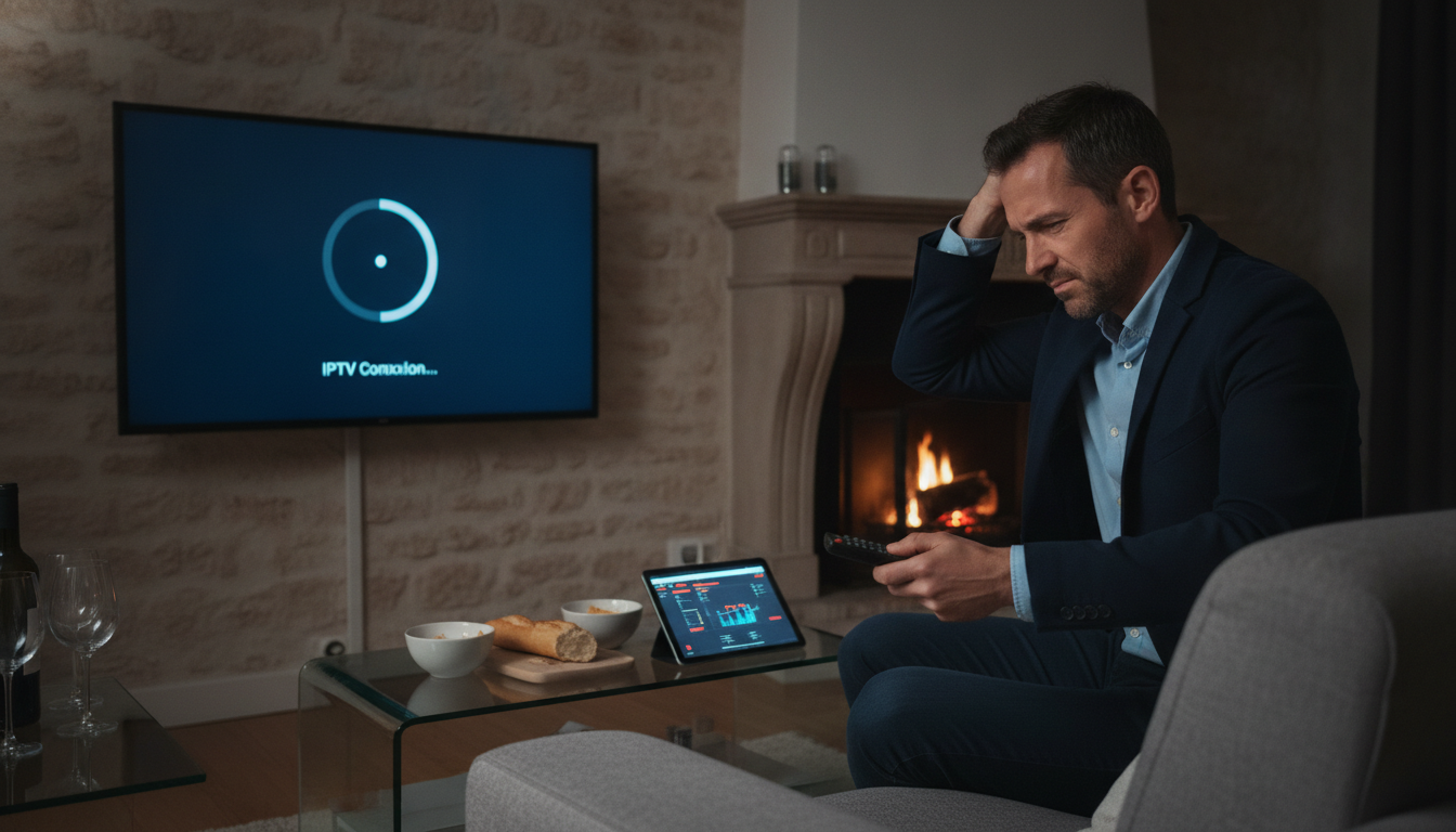 Pourquoi l'IPTV fonctionne mal le soir