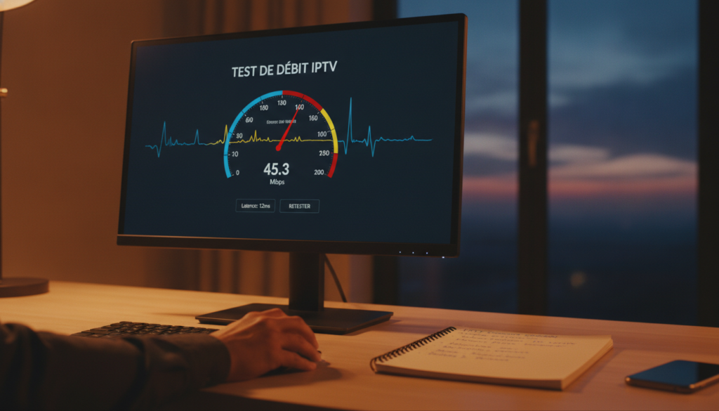 test de débit IPTV test de débit IPTV
